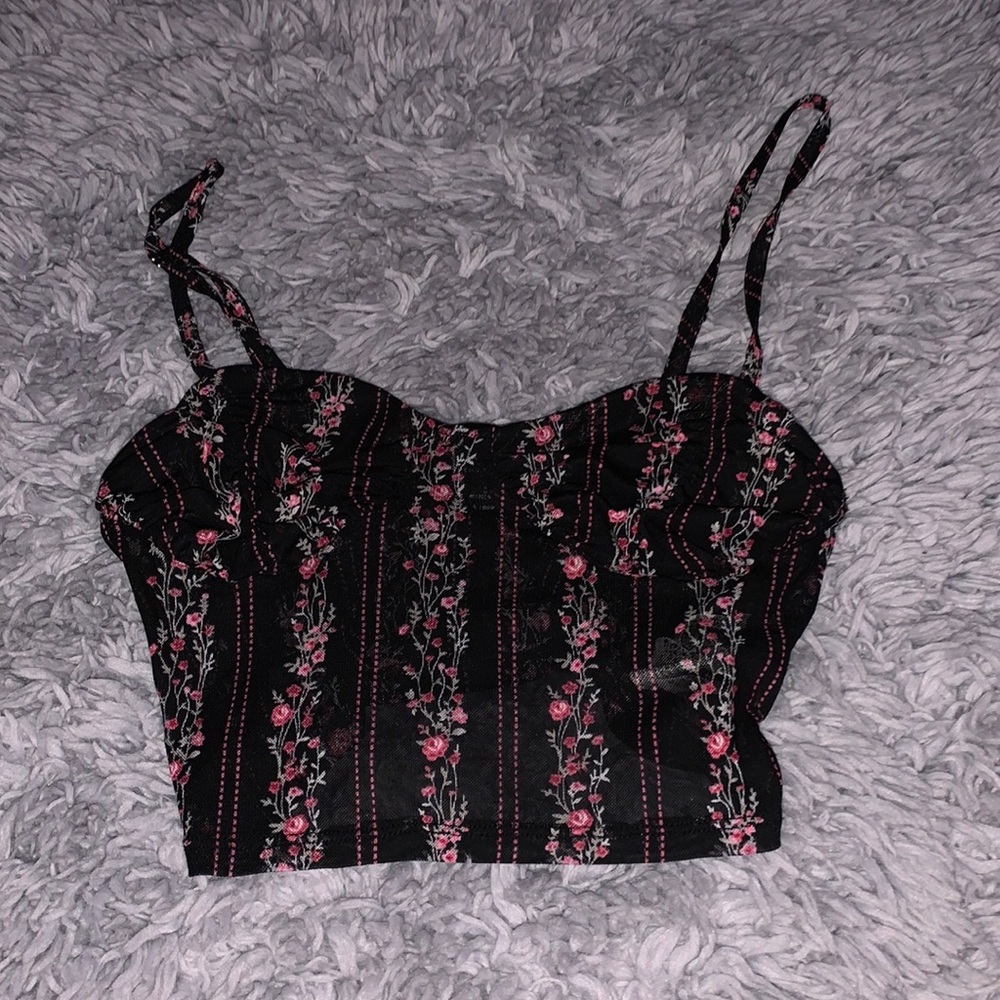 Forever 21 sheer croptop